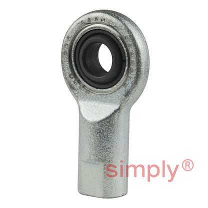 SKF SI10E Right Hand Steel / Steel Plain Female Rod End M10 Thread
