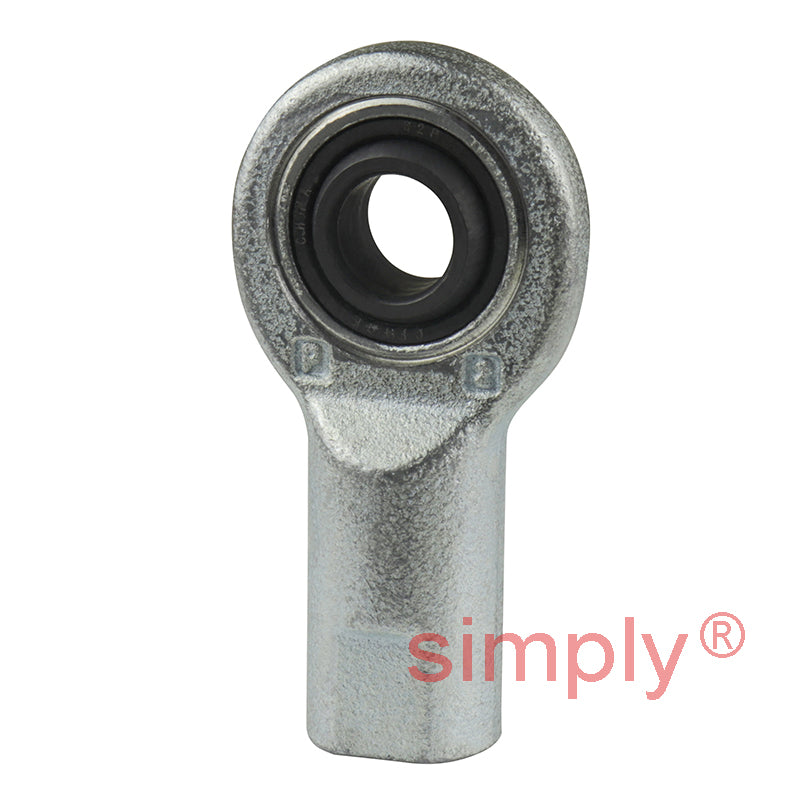 SKF SI10E Right Hand Steel / Steel Plain Female Rod End M10 Thread
