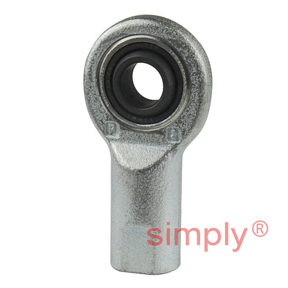 SKF SI10E Right Hand Steel / Steel Plain Female Rod End M10 Thread