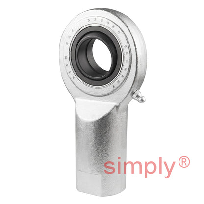 SKF SI30ES Right Hand Steel / Steel Plain Female Rod End M30x2 Thread