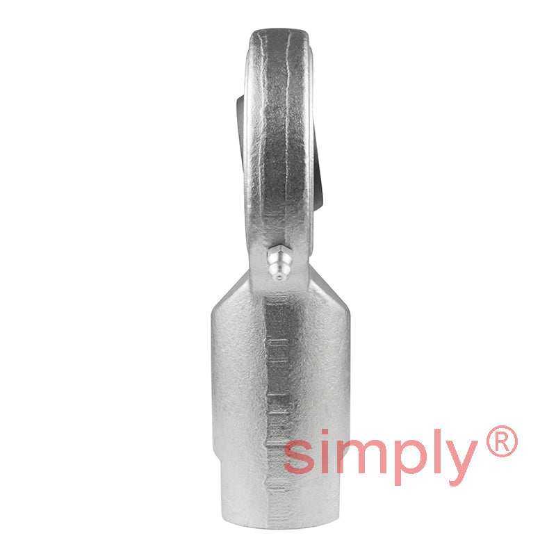 SKF SI30ES Right Hand Steel / Steel Plain Female Rod End M30x2 Thread