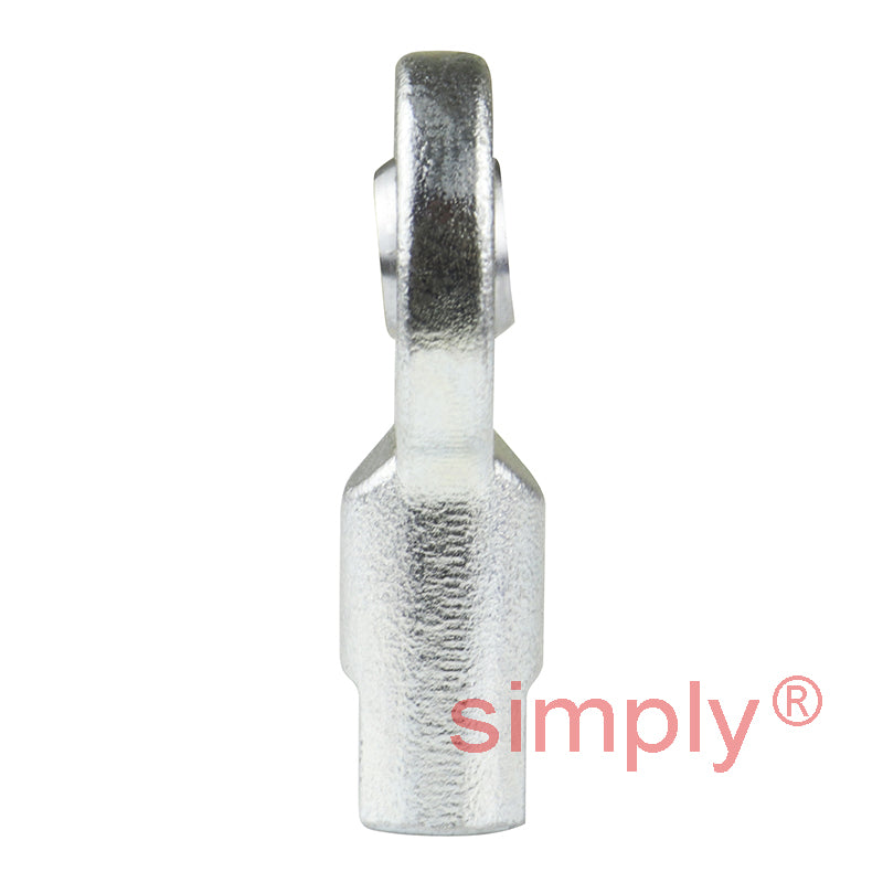 SKF SI8C Right Hand Steel / PTFE Sintered Bronze Lined Plain Female Rod End M8 Thread