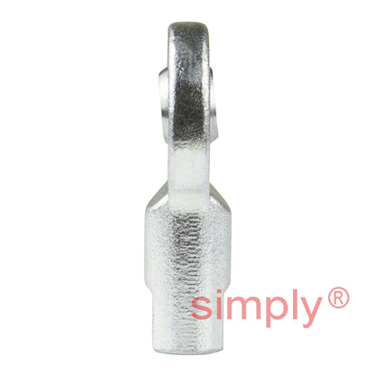SKF SI8C Right Hand Steel / PTFE Sintered Bronze Lined Plain Female Rod End M8 Thread