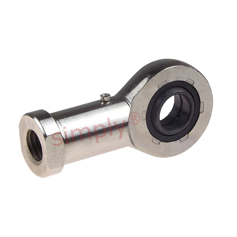 Codex SIL20ES Left Hand Steel / Steel Plain Female Rod End M20x1.5 Thread