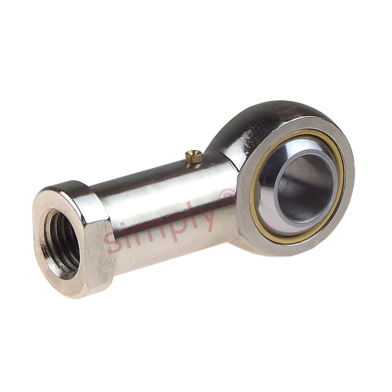 Codex SILKAC20M Left Hand Steel / Bronze Lined Plain Female Rod End M20x1.5 Thread