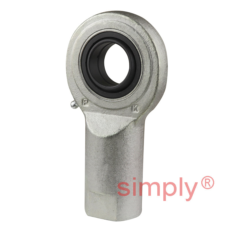 SKF SIL30ES Left Hand Steel / Steel Plain Female Rod End M30x2 Thread