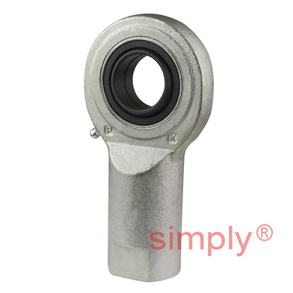 SKF SIL30ES Left Hand Steel / Steel Plain Female Rod End M30x2 Thread