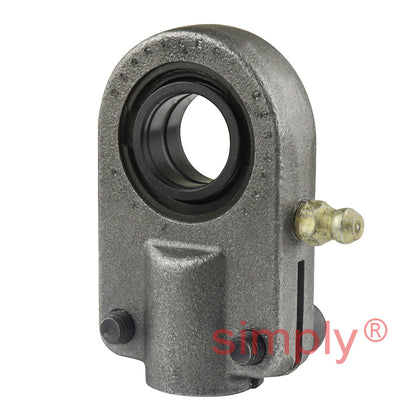 SKF SIQG16ES Right Hand Steel / Steel Clamp Type Female Rod End M14x1.5 Thread