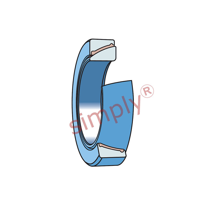 SKF GAC80F Angular Contact Spherical Plain Bearing Steel / PTFE Fabric 80x125x29mm