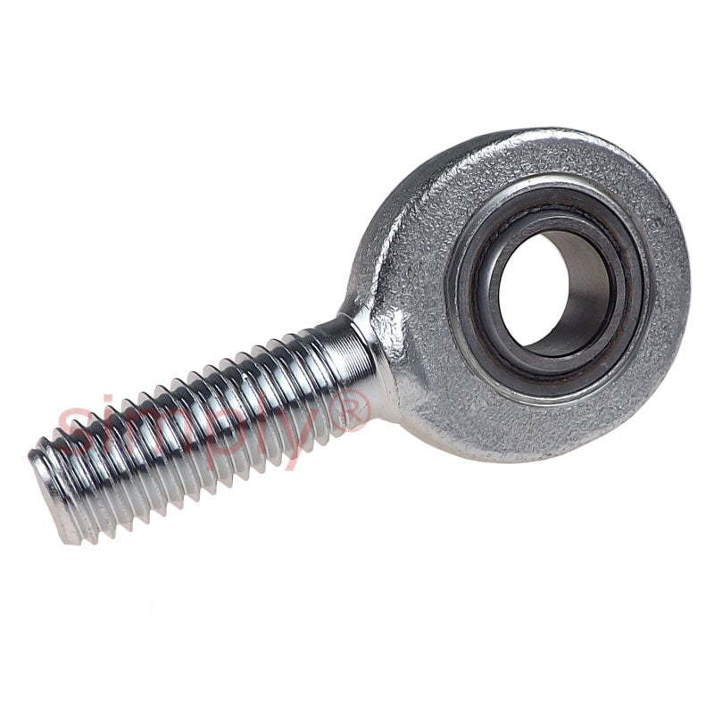 SKF SAL20C Left Hand Steel / PTFE Sintered Bronze Lined Plain Male Rod End M20x1.5 Thread