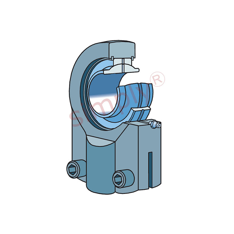SKF SIQG12ESA Right Hand Steel / Steel Clamp Type Female Rod End M12x1.25 Thread