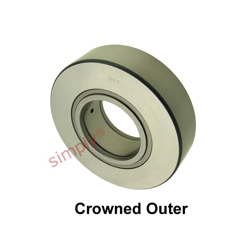 Major Brand NUTR2052A Support Roller With Axial Guidance Crowned Outer 20x52x25mm