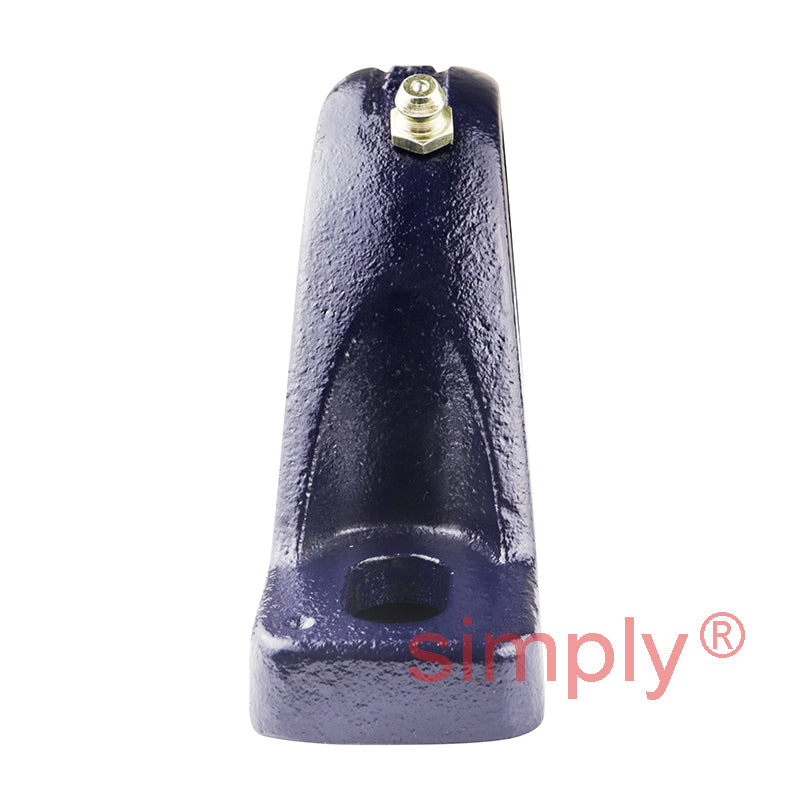 RHP SL25EC Two Bolt Cast Iron Pillow Block and 25mm Bore Eccentic Collar Flat Back Insert