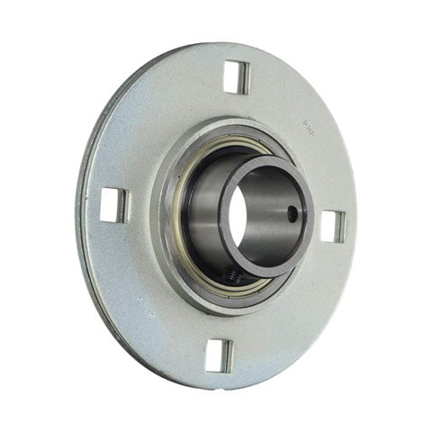 RHP SLFE1-3/16 3 Bolt Pressed Steel Bearing Housing and 1-3/16 inch Bore Insert