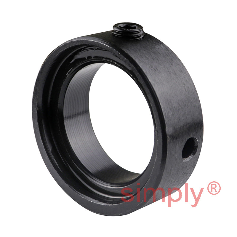 RHP SNP30EC Threaded Base Small Footprint Pillow / Plummer Block and 30mm Bore Flat Back Collar Insert