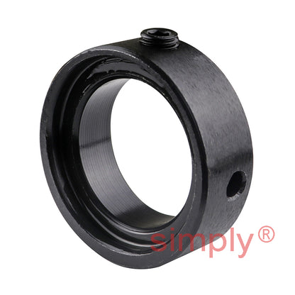 RHP SNP30EC Threaded Base Small Footprint Pillow / Plummer Block and 30mm Bore Flat Back Collar Insert