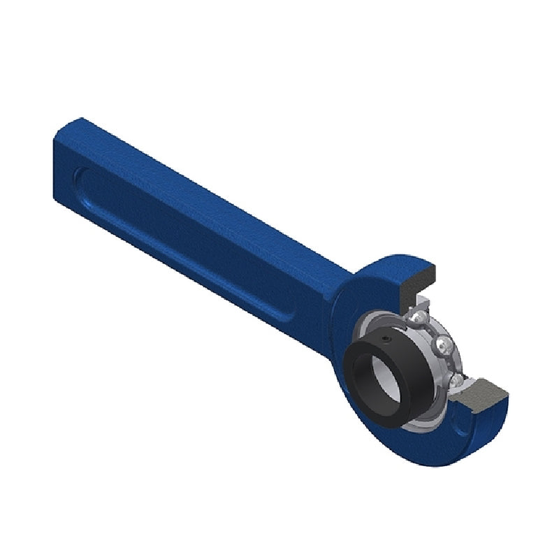 SNR ESSP203 Metric Cast Iron Tensioner Unit with 17mm Bore Eccentric Collar Insert - Allow 2-3 Days