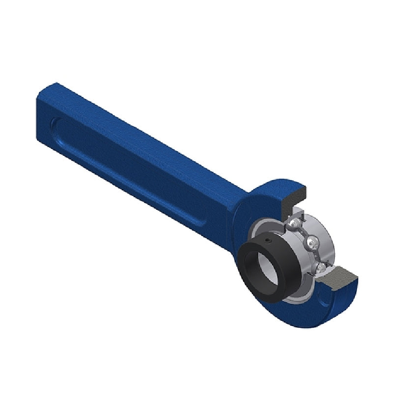 SNR EXSP203 Metric Cast Iron Tensioner Unit with 17mm Bore Eccentric Collar Insert - Allow 2-3 Days
