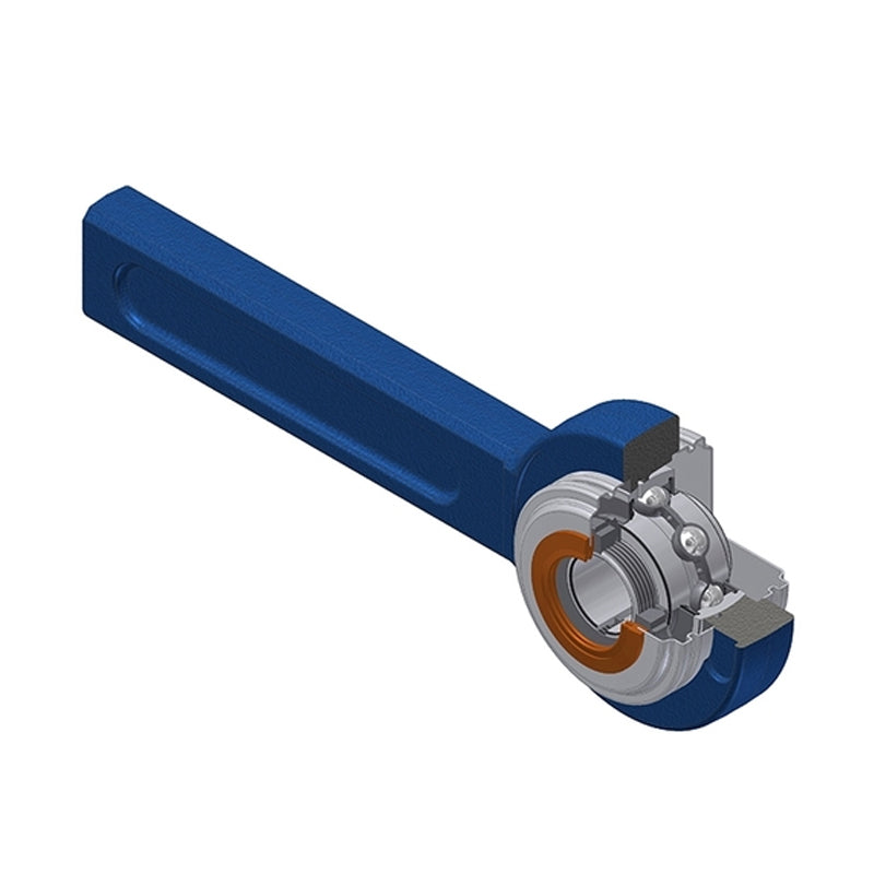 SNR UKSP205HCC Metric Cast Iron Tensioner Unit with Narrow Steel Plate Cover - Closed Version - with Insert and Adaptor Sleeve Fits 20mm Shaft - Allow 2-3 Days