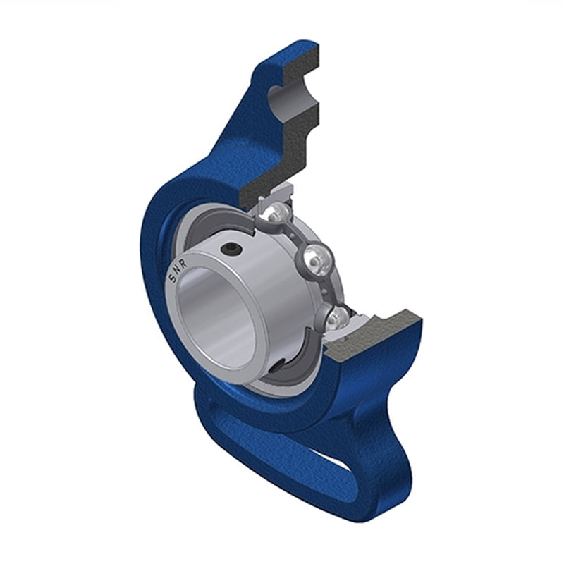 SNR USFA210 Metric Cast Iron Adjustable Flange Unit with 50mm Insert - Allow 2-3 Days
