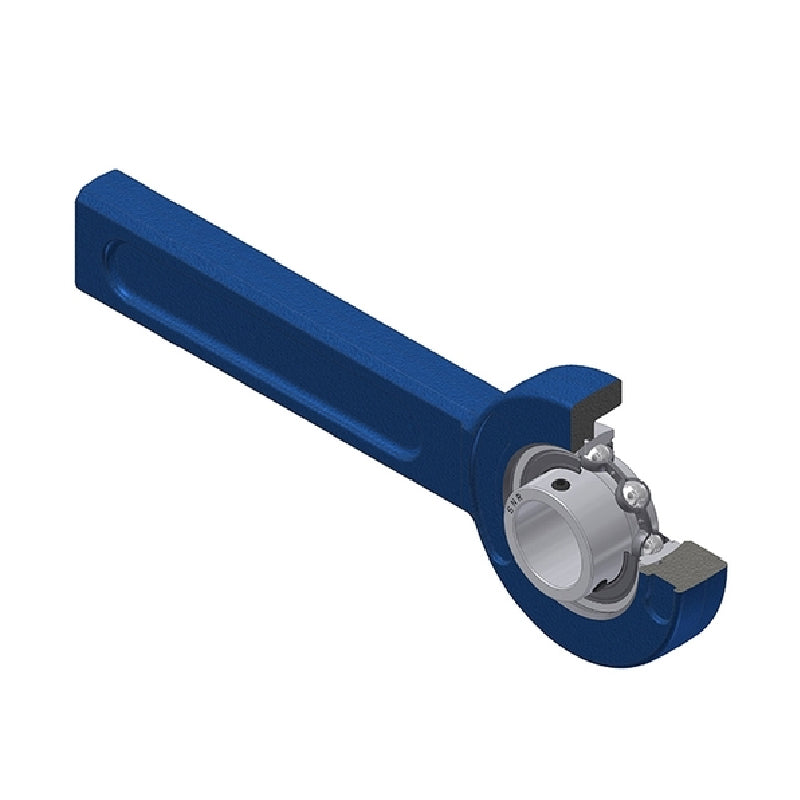 SNR USSP205 Metric Cast Iron Tensioner Unit with 25mm Bore Insert - Allow 2-3 Days