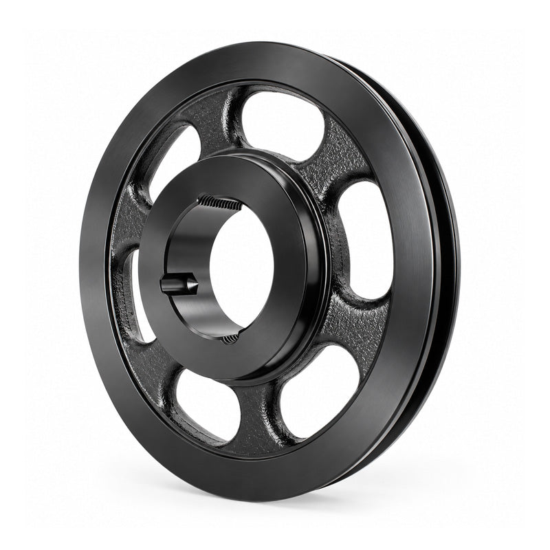 180X1SPA 180mm Pitch Diameter SPA Section Tapered Locking Bush Type Pulley with 1 Groove (Bush not Incl.)