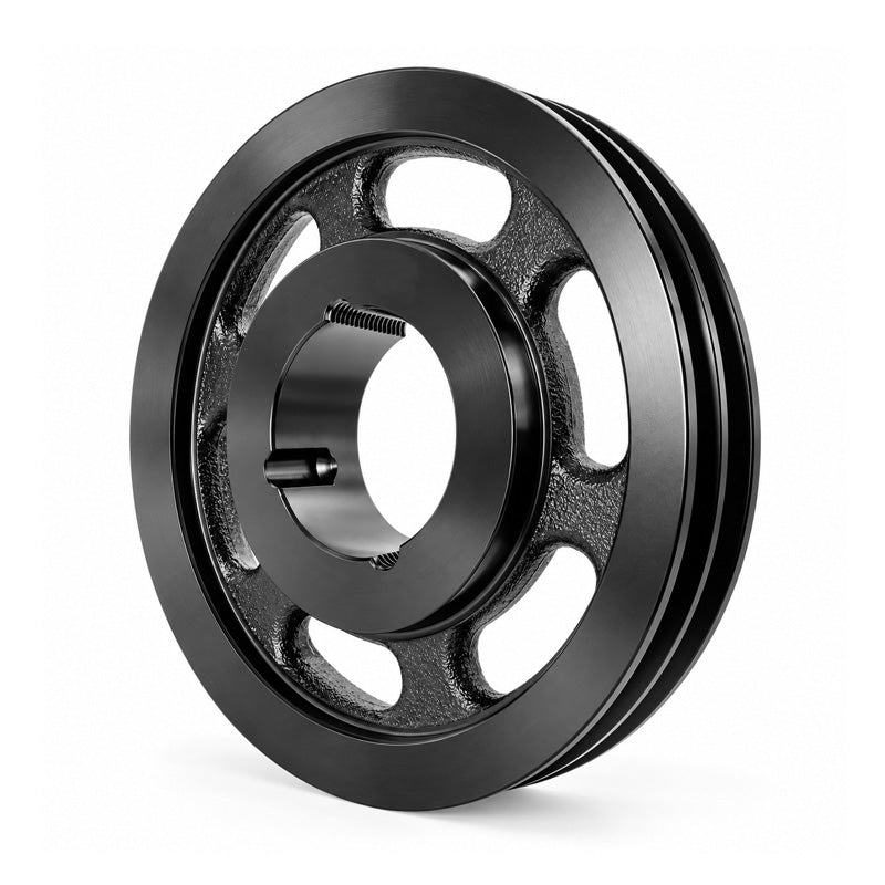 PowerDrive 315X2SPA 315mm Pitch Diameter SPA Section Tapered Locking Bush Type Pulley with 2 Grooves (Bush not Incl.) - Allow 2-3 Days