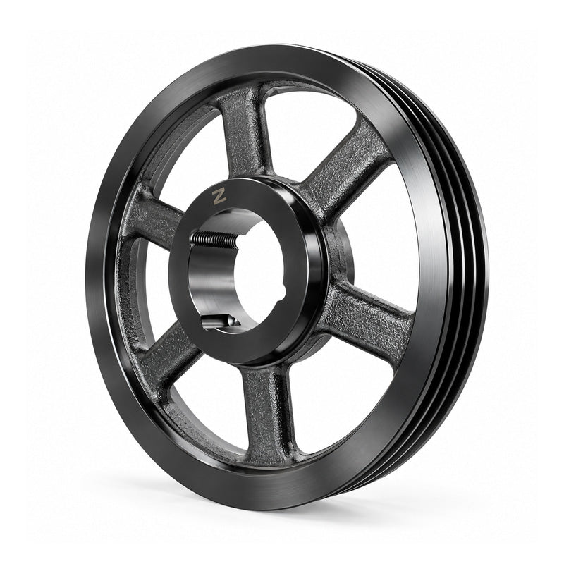 300X3SPA 300mm Pitch Diameter SPA Section Tapered Locking Bush Type Pulley with 3 Grooves (Bush not Incl.)