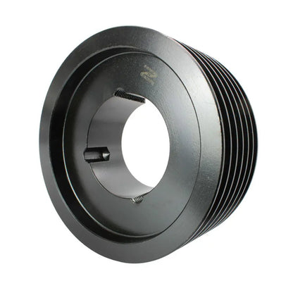 PowerDrive 150X6SPA 150mm Pitch Diameter SPA Section Tapered Locking Bush Type Pulley with 6 Grooves (Bush not Incl.) - Allow 2-3 Days