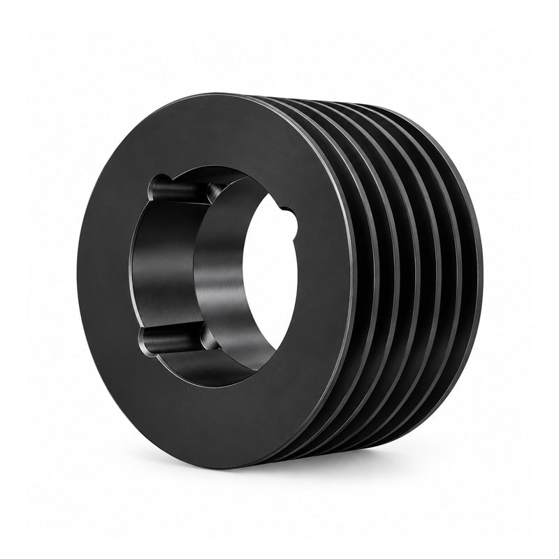 132X6SPA 132mm Pitch Diameter SPA Section Tapered Locking Bush Type Pulley with 6 Grooves (Bush not Incl.)
