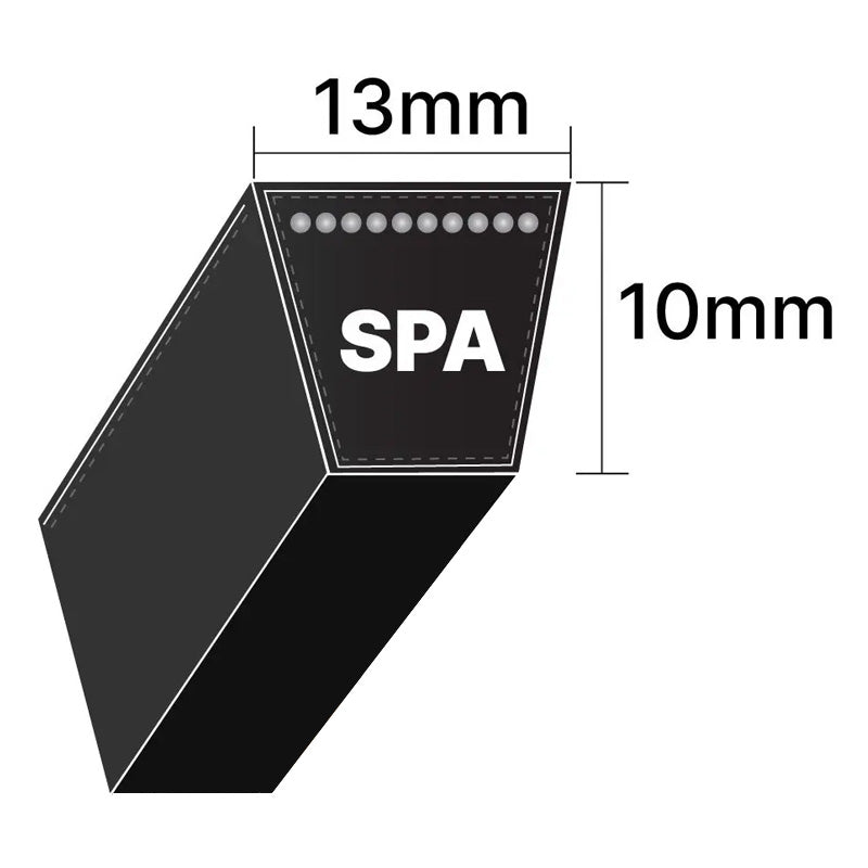 Major Brand SPA875 SPA-Section V-Belt