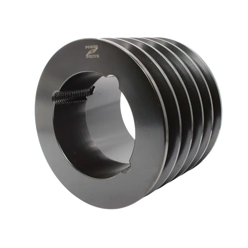 PowerDrive 125X5SPB 125mm Pitch Diameter SPB Section Tapered Locking Bush Type Pulley with 5 Grooves (Bush not Incl.) - Allow 2-3 Days