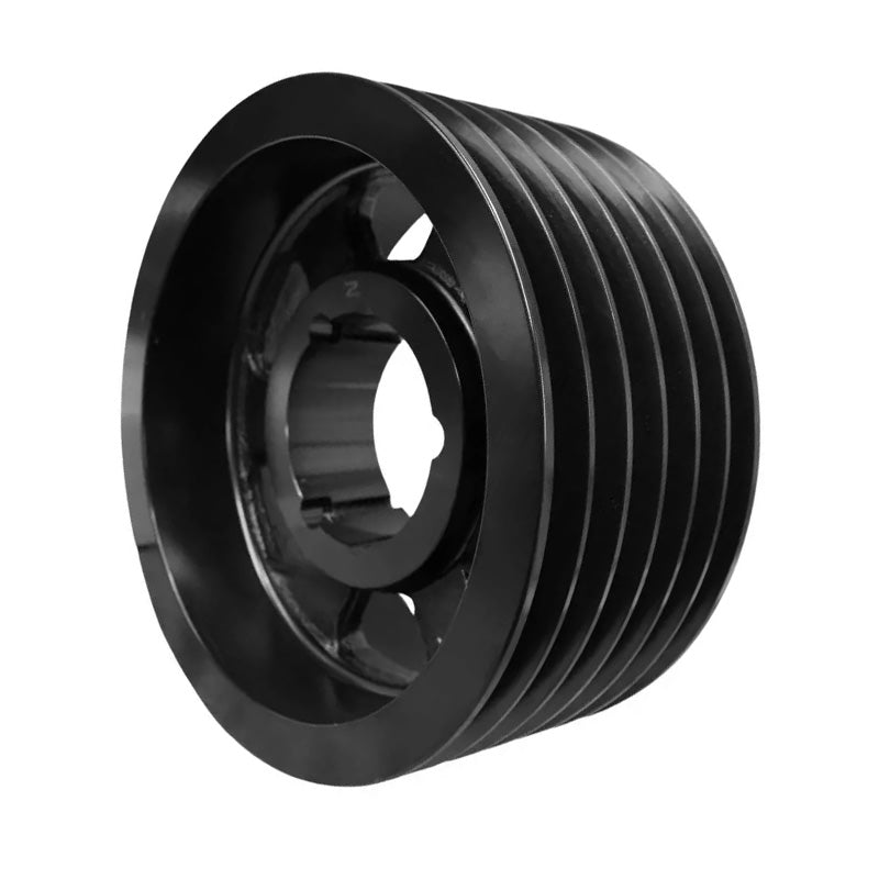 PowerDrive 560X6SPB 560mm Pitch Diameter SPB Section Tapered Locking Bush Type Pulley with 6 Grooves (Bush not Incl.) - Allow 2-3 Days
