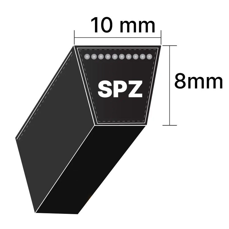 Major Brand SPZ2060 SPZ-Section V-Belt
