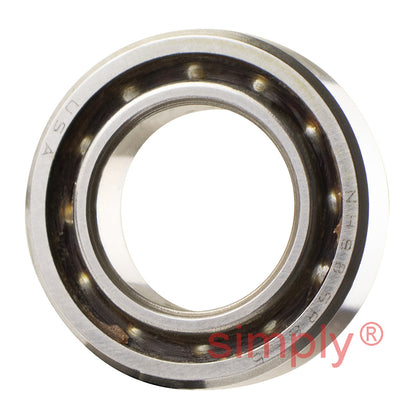 SR61/2 Budget Open Imperial Stainless Steel Deep Groove Ball Bearing 1/2x7/8x7/32 inch