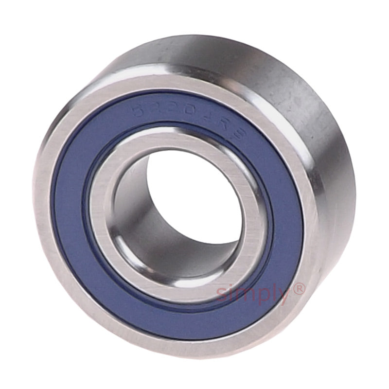 SS22042RS Stainless Steel Self Aligning Ball Bearing with Rubber Seal 20x47x18mm