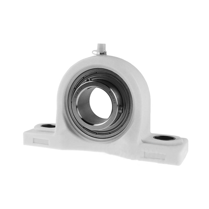 SSBPPL208 Metric Thermo Plastic Two Bolt Pillow / Plummer Block Housing with 40mm Bore Stainless Insert