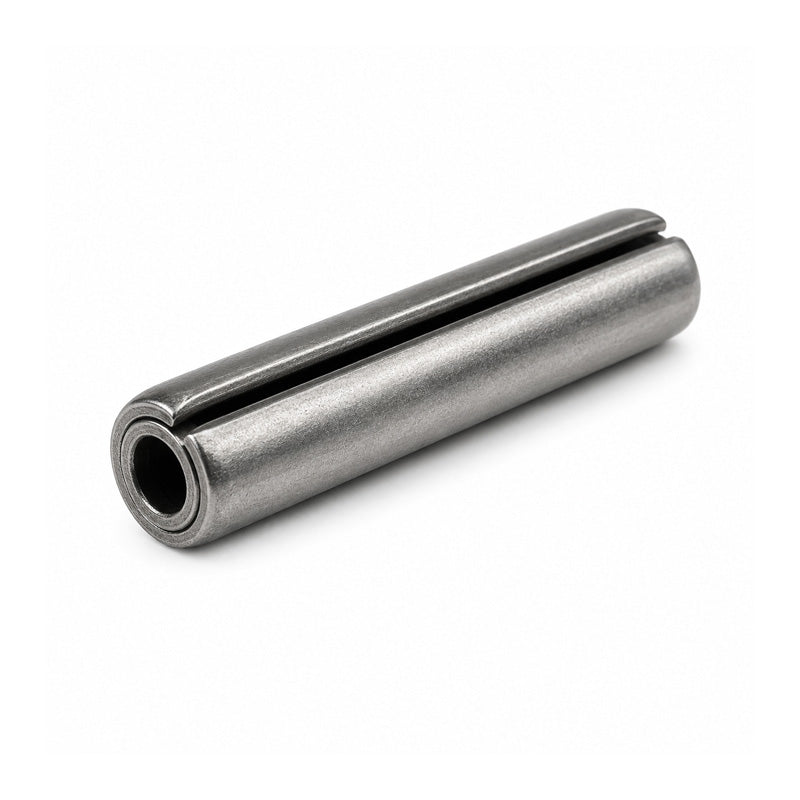 Metric Nickel Stainless Steel AISI 304 MDK Coiled Roll Pin 2x12mm with Plain Oiled Finish - Allow 2-3 Days