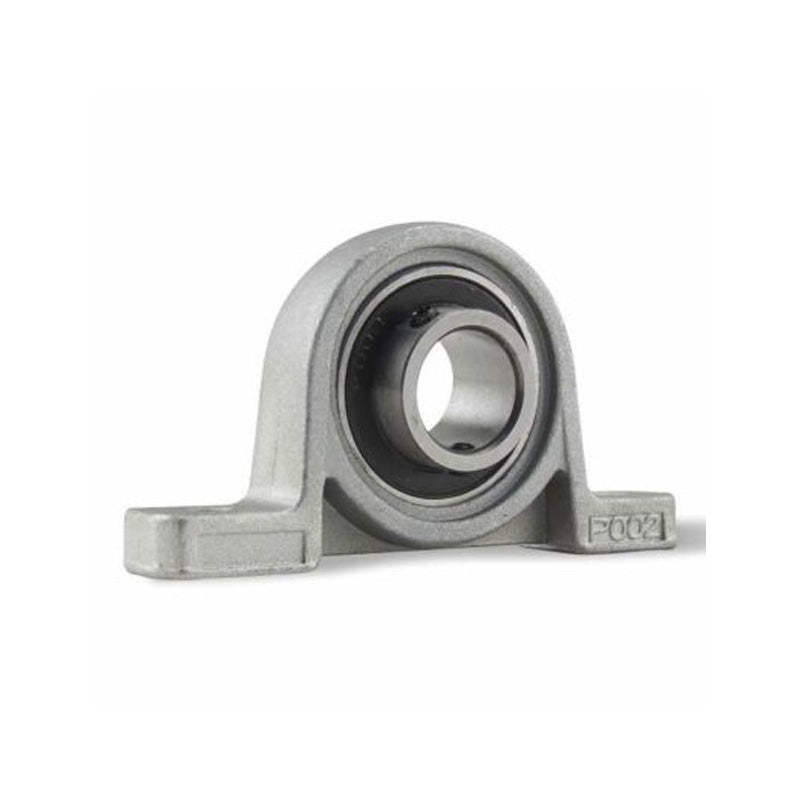 SSKP001 2 Bolt Corrosion Resistant Pillow Block with 12mm Bore Stainless Grub Screw Insert
