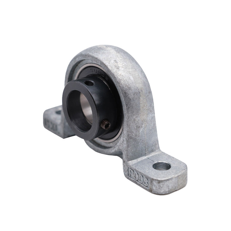 SSUP003 2 Bolt Corrosion Resistant Pillow Block with 17mm Bore Stainless Eccentric Collar Insert