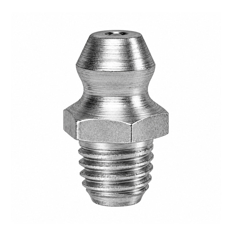 M8 X 1 Taper Straight Mild Steel Hydraulic Grease Nipples - Pack of 500