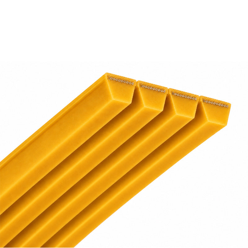 TB2-535 Megadyne Megarib Polyurethane Poly V-Belt 535mm/21.1 inch Length - 4 Ribs