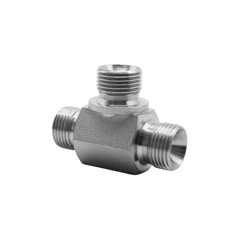FLEXEQUIP 5/8 inch BSP Male Tee Piece Hydraulic Adaptor - Allow 2-3 Days