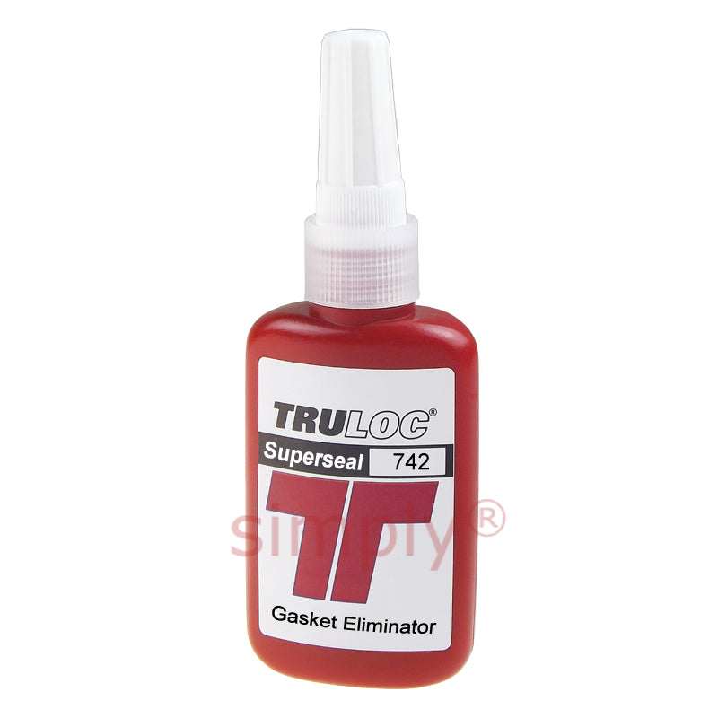 Truloc Superseal 742 Medium Strength Flat Mating Surface / Flange Seal Gasket Paste 50ml