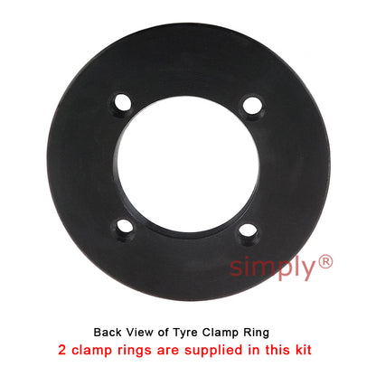 Major Brand F50H/F50H Outer Facing Taper Bores Type Tyre Drive Coupling Assembly with Natural Rubber Tyre