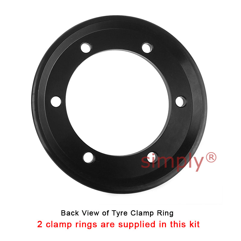 Major Brand F80B/F80B Pilot Bored Tyre Drive Coupling Assembly with Fire Resistant Antistatic (F.R.A.S) Tyre