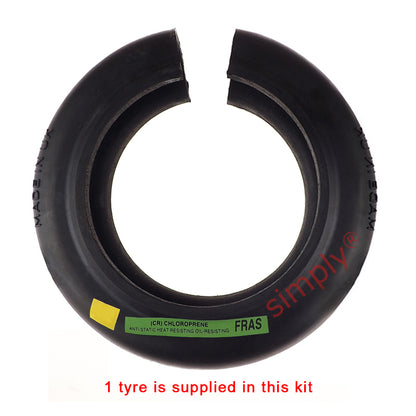 Major Brand F90F/F90F Inner Facing Taper Bores Type Tyre Drive Coupling Assembly with Fire Resistant Antistatic (F.R.A.S) Tyre
