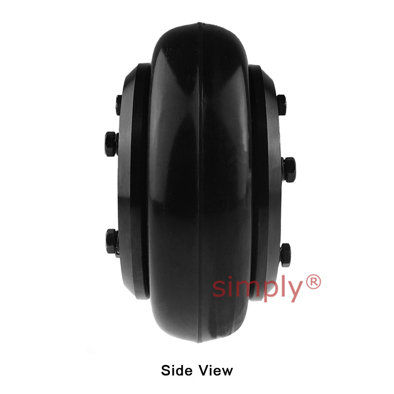 Major Brand F80H/F80F Inner/Outer Facing Taper Bores Type Tyre Drive Coupling Assembly with Fire Resistant Antistatic (F.R.A.S) Tyre