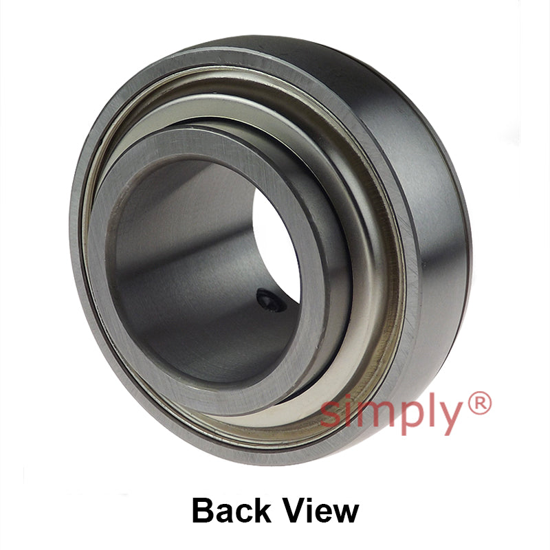 Challenge UC201 Metric Insert with Grub Screws with 12mm Bore 47mm Outside Dia and Triple Lip Seal Ideal for Agricultural and Outdoor Use