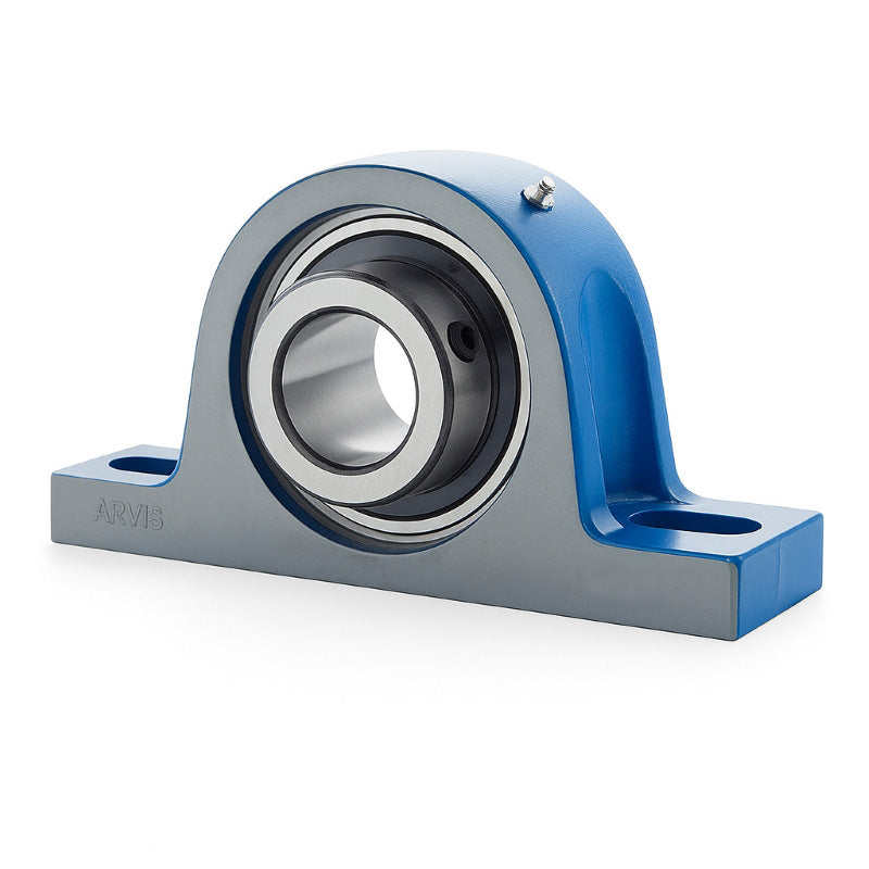 Major Brand UCP305-25M Metric Steel Two Bolt Pillow / Plummer Block Housing with 25mm Bore Insert - Allow 3-4 Weeks